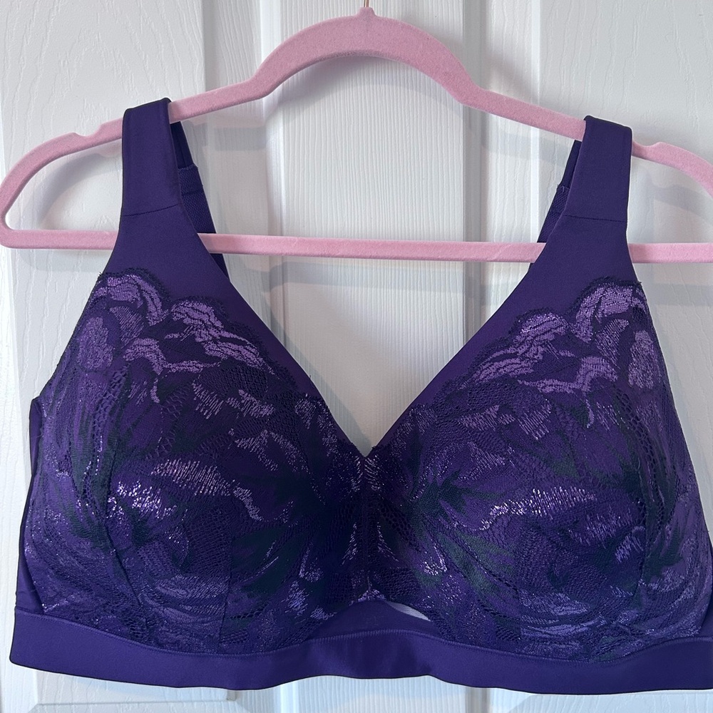 Cacique Deep Purple Lace Bra
